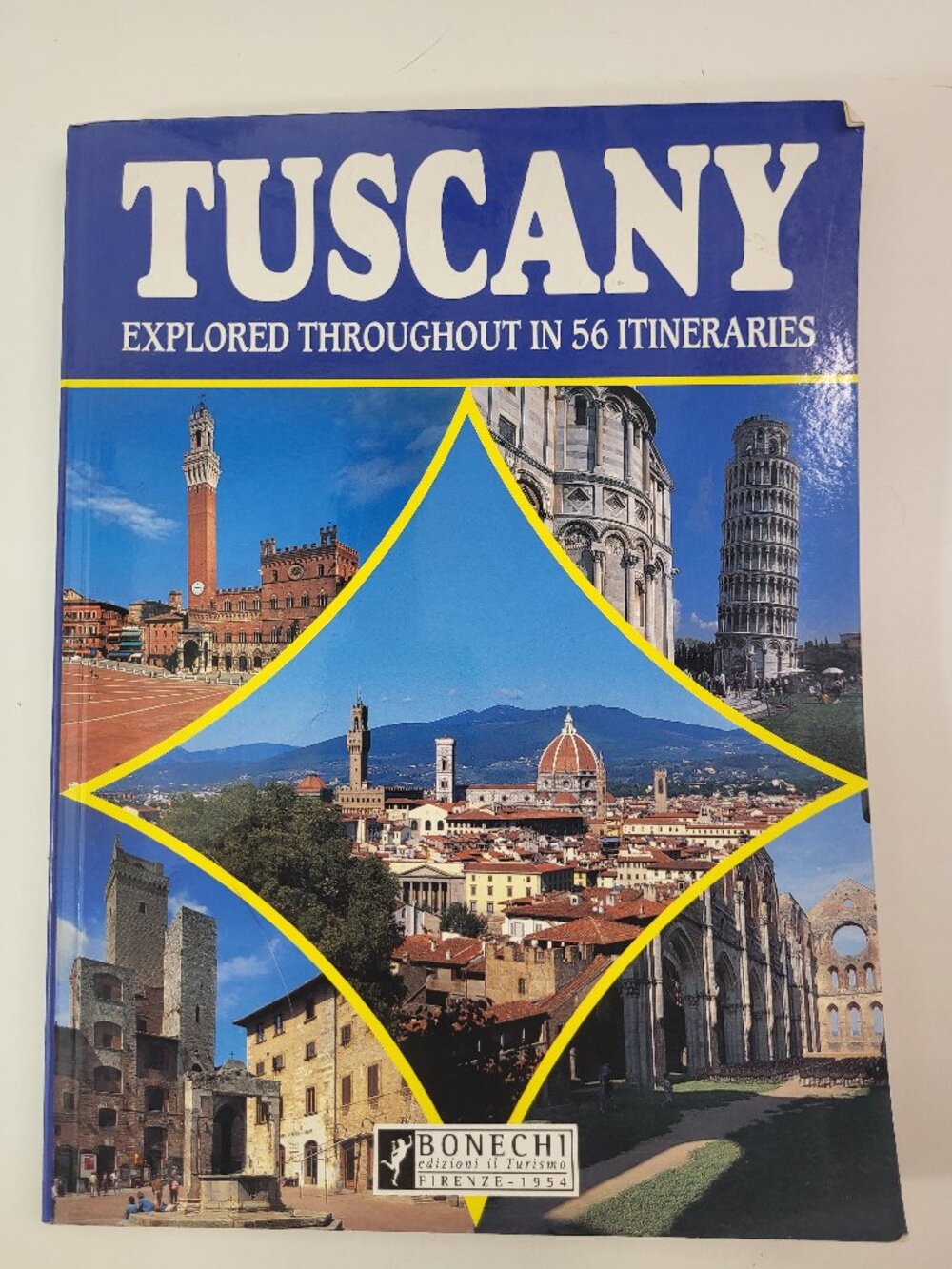 uscany Explored Throughout in 56 Itineraries Bonechi Travel Guide Paperback